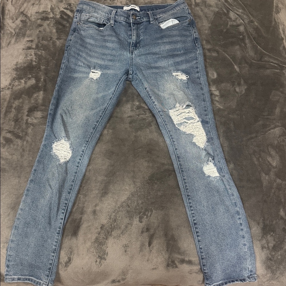 Fashion Nova Light Blue Denim